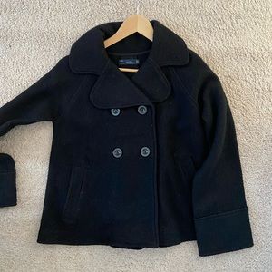 Zara 100% Wool Coat
